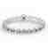 15.25 CTW Aquamarine & VS/SI Diamond Eternity Micro - 2