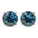 3.15 CTW Certified Intense Blue SI Diamond Solitaire