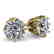 1.50 CTW VS/SI Diamond Stud Solitaire Earrings 14K