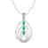 2 CTW Emerald & Micro Pave VS/SI Diamond Designer - 2