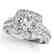 2.5 CTW Certified VS/SI Diamond Solitaire Halo Ring 14K