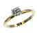 0.50 CTW Certified H-SI/I Quality Diamond Solitaire - 2