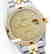 Rolex Men's Two Tone 14K Gold/SS, QuickSet, Diam Pave