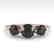 1 CTW Black Certified Diamond Art Deco Ring 14K Rose