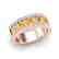 2 CTW Citrine & Micro VS/SI Diamond Inspired B& Ring - 2