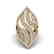 2 CTW Micro Pave VS/SI Diamond Designer Ring 14K Yellow - 2