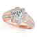 1.5 1.50 CTW Certified VS/SI Diamond Solitaire Halo