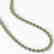 23.86 CTW Peridot & Diamond Halo Necklace 10K White - 2