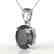 5 CTW Black VS/SI Diamond Designer Solitaire Necklace