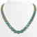 52.99 CTW Swiss Topaz & Diamond Halo Necklace 10K