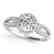 0.75 CTW Certified VS/SI Diamond Solitaire Halo Ring