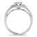 0.75 CTW Certified VS/SI Diamond Solitaire Halo Ring - 2