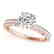 1.18 CTW Certified VS/SI Diamond Solitaire Antique Ring