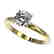 1.27 CTW Certified H-SI/I Quality Diamond Solitaire