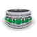 2.25 CTW Emerald & Micro Pave VS/SI Diamond Designer