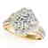 2 CTW Certified VS/SI Diamond Solitaire Halo Ring 14K