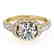 1.75 CTW Certified VS/SI Diamond Solitaire Halo Ring