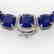 116 CTW Sapphire & VS/SI Diamond Halo Micro Solitaire