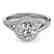 1.85 CTW Certified VS/SI Diamond Solitaire Halo Ring