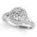 1.85 CTW Certified VS/SI Diamond Solitaire Halo Ring - 2