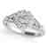 1.65 CTW Certified VS/SI Diamond Solitaire Halo Ring