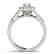 1.65 CTW Certified VS/SI Diamond Solitaire Halo Ring - 2