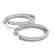 4.5 CTW Diamond VS/SI Certified 36 Mm Hoop Earrings 14K