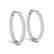 4.5 CTW Diamond VS/SI Certified 36 Mm Hoop Earrings 14K - 2