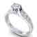 1.37 CTW Certified VS/SI Diamond Solitaire Ring 18K - 2