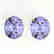 18 CTW Tanzanite Designer Solitaire Stud Earrings 18K