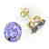 18 CTW Tanzanite Designer Solitaire Stud Earrings 18K - 2