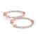 1.75 CTW Diamond VS/SI Certified 20 Mm Hoop Earrings