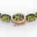66 CTW Green Tourmaline & VS/SI Diamond Tennis Micro