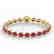 23.25 CTW Ruby & VS/SI Diamond Eternity Tennis Micro - 2