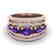 2.25 CTW Amethyst & Micro Pave VS/SI Diamond Designer
