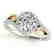 1.25 CTW Certified VS/SI Diamond Solitaire Halo Ring