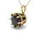 2.0 CTW Black Certified VS/SI Diamond Necklace 14K