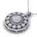 0.91 CTW Certified VS/SI Diamond Art Deco Necklace 18K - 2
