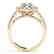 1.52 CTW Certified VS/SI Diamond Solitaire Halo Ring - 2