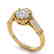 1.22 CTW Certified VS/SI Diamond Solitaire Art Deco - 2