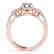 1.15 CTW Certified VS/SI Diamond Solitaire Halo Ring - 2
