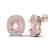 5.50 CTW Morganite & Micro Pave VS/SI Diamond Halo - 2
