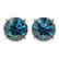 3.15 CTW Certified Intense Blue SI Diamond Solitaire