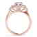 1 CTW Certified VS/SI Diamond Solitaire Halo Ring 14K - 2
