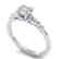 1.04 CTW Certified VS/SI Diamond Solitaire Ring 18K - 2
