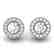 2.01 CTW Diamond Solitaire VS/SI Certified Halo 14K - 2