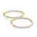 1.75 CTW Diamond VS/SI Certified 34 Mm Hoop Earrings