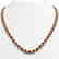 26.38 CTW Ruby & Diamond Halo Necklace 10K Yellow Gold