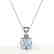 1.50 Cushion Cut CTW Aquamarine Designer Solitaire - 2