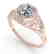 1.50 CTW VS/SI Diamond Solitaire Ring 14K Rose Gold - 2